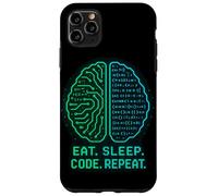 Eat. Sleep. Code. Repeat. Programmer Life Case for iPhone 11 Pro Max
