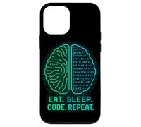 Eat. Sleep. Code. Repeat. Programmer Life Case for iPhone 12 mini