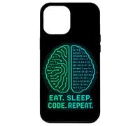 Eat. Sleep. Code. Repeat. Programmer Life Case for iPhone 12 Pro Max