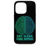 Eat. Sleep. Code. Repeat. Programmer Life Case for iPhone 13 Pro