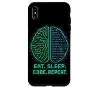 Eat. Sleep. Code. Repeat. Programmer Life Case for iPhone XS Max