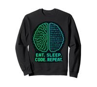 Eat. Sleep. Code. Repeat. Programmer Life Sweatshirt