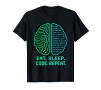 Eat. Sleep. Code. Repeat. Programmer Life T-Shirt