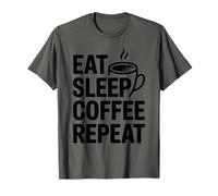 Eat Sleep Coffee Repeat T-Shirt