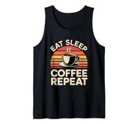 Eat Sleep Coffee Repeat Tank Top