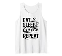Eat Sleep Coffee Repeat Tank Top