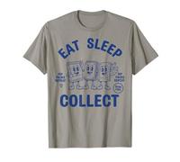 Eat Sleep Collect Rip Packs Repeat Rare Find Trading Card T-Shirt