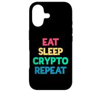 Eat Sleep Crypto Repeat Case for iPhone 17