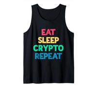 Eat Sleep Crypto Repeat Tank Top