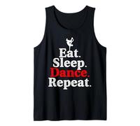 Eat Sleep Dance Repeat Rhythm Life for Movers Tank Top