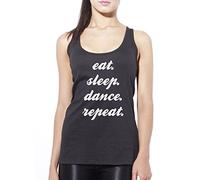 Eat Sleep Dance Repeat Women's Vest - black X-Large