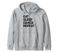 Eat Sleep Dance Repeat Zip Hoodie