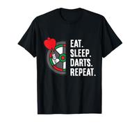Eat Sleep Darts Repeat T-Shirt