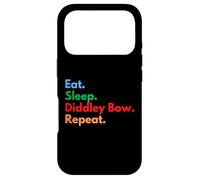 Eat Sleep Diddley Bow Repeat - Diddley Bow Players & Lovers Case for iPhone 17 Pro