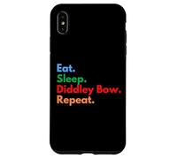 Eat Sleep Diddley Bow Repeat - Diddley Bow Players & Lovers Case for iPhone XS Max