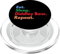 Eat Sleep Diddley Bow Repeat - Diddley Bow Players & Lovers PopSockets PopGrip for MagSafe