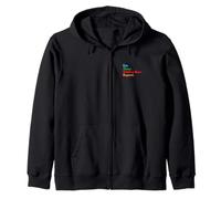 Eat Sleep Diddley Bow Repeat - Diddley Bow Players & Lovers Zip Hoodie