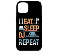 Eat Sleep DJ Repeat Music Party Vibes Case for iPhone 13