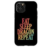 Eat Sleep Dragon Repeat Fairy Tale Dragon Case for iPhone 11 Pro