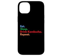 Eat Sleep Drink Kombucha Repeat - Kombucha Lovers & Brewers Case for iPhone 14 Plus