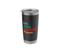 Eat Sleep Drip Coffee Repeat for Coffee Lovers and Brewers Stainless Steel Insulated Tumbler