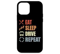 Eat Sleep Drive Repeat Shuttle Driver Job Case for iPhone 12 mini