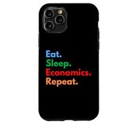 Eat Sleep Economics Repeat for Economists & Econ Students Case for iPhone 11 Pro