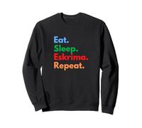 Eat Sleep Eskrima Repeat for Eskrima Martial Arts Lovers Sweatshirt