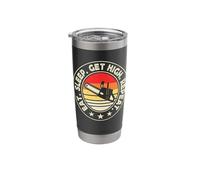 Eat Sleep Get High Repeat Stainless Steel Insulated Tumbler