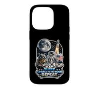 Eat Sleep Go Back To The Moon Repeat Case for iPhone 14 Pro
