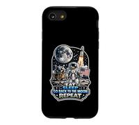 Eat Sleep Go Back To The Moon Repeat Case for iPhone SE (2020) / 7/8