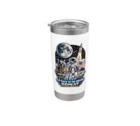 Eat Sleep Go Back to The Moon Repeat Stainless Steel Insulated Tumbler