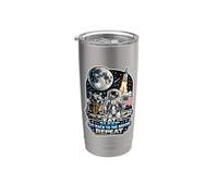 Eat Sleep Go Back to The Moon Repeat Stainless Steel Insulated Tumbler
