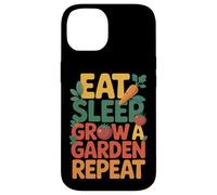 Eat Sleep Grow A Garden Repeat Funny Farming Life Case for iPhone 14