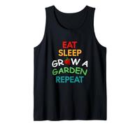 Eat Sleep Grow a Garden Repeat Gardening Lovers Tank Top