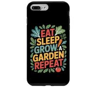 Eat Sleep Grow A Garden Repeat Organic Farming Case for iPhone 7 Plus/8 Plus