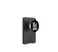 Eat Sleep Gymnastics Repeat Women Coach Squad Gymnastics PopSockets PopWallet for MagSafe