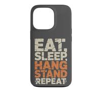 Eat Sleep Hang Stand Repeat Deer Hunting Tree Stand Case for iPhone 13 Pro