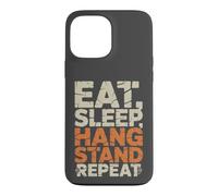 Eat Sleep Hang Stand Repeat Deer Hunting Tree Stand Case for iPhone 13 Pro Max