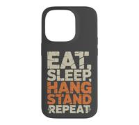 Eat Sleep Hang Stand Repeat Deer Hunting Tree Stand Case for iPhone 14 Pro