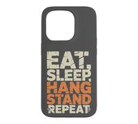 Eat Sleep Hang Stand Repeat Deer Hunting Tree Stand Case for iPhone 15 Pro
