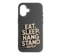 Eat Sleep Hang Stand Repeat Deer Hunting Tree Stand Case for iPhone 16