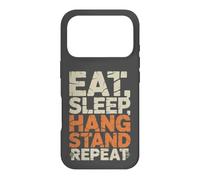Eat Sleep Hang Stand Repeat Deer Hunting Tree Stand Case for iPhone 17 Pro