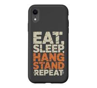 Eat Sleep Hang Stand Repeat Deer Hunting Tree Stand Case for iPhone XR