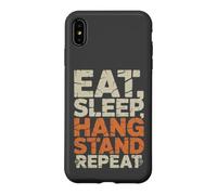 Eat Sleep Hang Stand Repeat Deer Hunting Tree Stand Case for iPhone XS Max