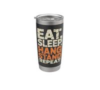 Eat Sleep Hang Stand Repeat Deer Hunting Tree Stand Stainless Steel Insulated Tumbler
