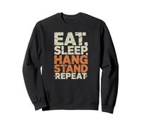 Eat Sleep Hang Stand Repeat Deer Hunting Tree Stand Sweatshirt