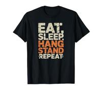 Eat Sleep Hang Stand Repeat Deer Hunting Tree Stand T-Shirt