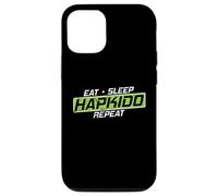 Eat Sleep Hapkido Repeat Martial Arts Korea Case for iPhone 12/12 Pro