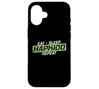 Eat Sleep Hapkido Repeat Martial Arts Korea Case for iPhone 16